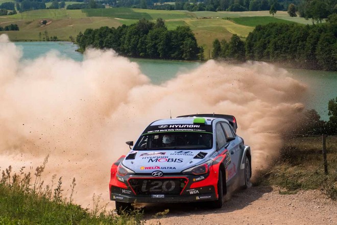 WRC第7戦ポーランド ヘイデン・パッドン（ヒュンダイi20 WRC）