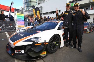 ブランパン・スプリントシリーズ第3戦ニュルブルクリンク 58号車マクラーレン650S GT3（ガレージ59）