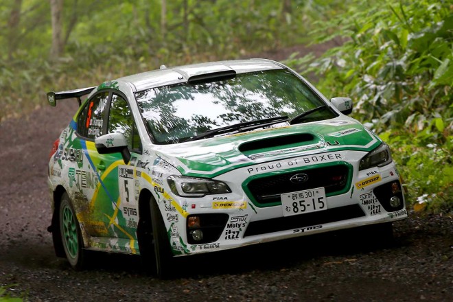 JRC第5戦ARK洞爺 鎌田卓麻／市野諮（スバルWRX STI）