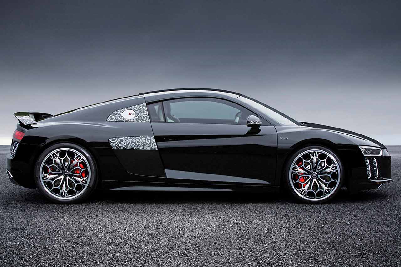 7月9日（土）公開の『KINGSGLAIVE FINAL FANTASY XV』に登場するオリジナルデザインの新型アウディR8