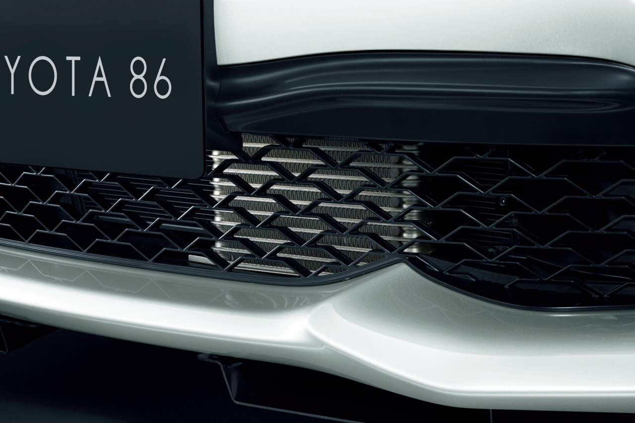 空冷式エンジンオイルクーラー（専用架装装備品）