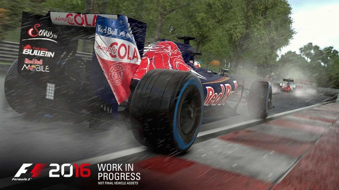 9月8日発売のプレイステーション4／Xbox One用ソフト『F1 2016』