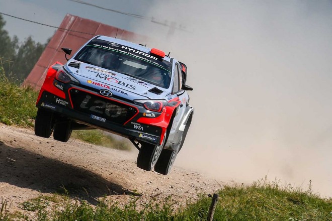 WRC第7戦ポーランド ダニ・ソルド（ヒュンダイi20 WRC）