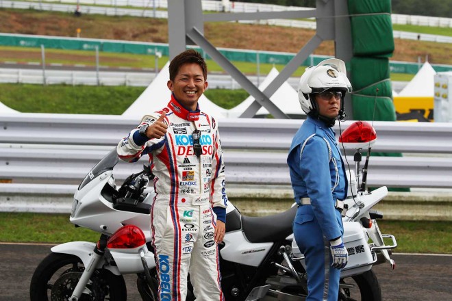 2016スーパーGT第4戦SUGO　平手晃平（DENSO KOBELCO SARD RC F）