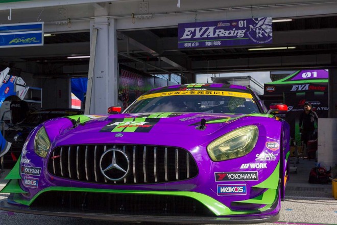 2016スーパーGT第4戦SUGO エヴァRT初号機 Rn-s AMG GT