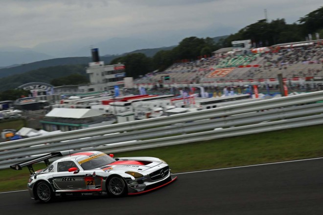 2016スーパーGT第4戦SUGO　アールキューズ SLS AMG GT3