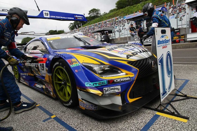 2016スーパーGT第4戦SUGO　WedsSport ADVAN RC F