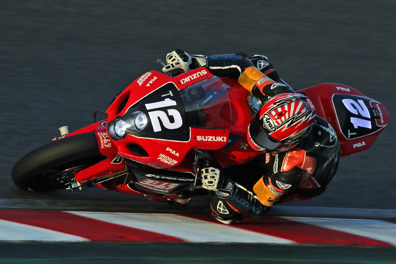 #12　ヨシムラ スズキ Shell ADVANCE