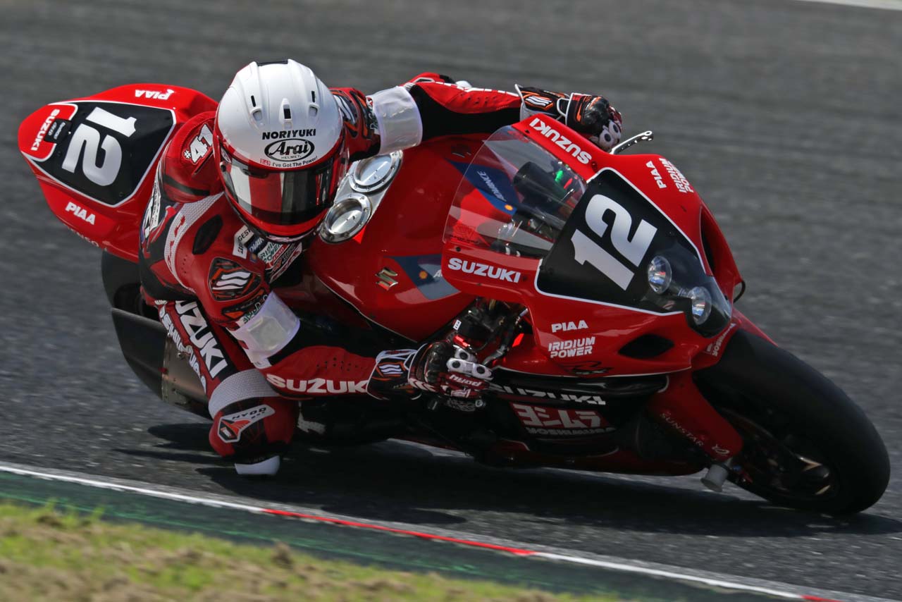 #12　ヨシムラ スズキ Shell ADVANCE