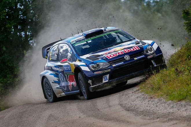 WRC第8戦フィンランド ヤリ-マティ・ラトバラ（フォルクスワーゲン・ポロR WRC）