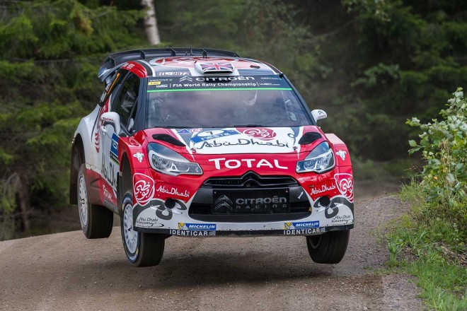 WRC第8戦フィンランド クリス・ミーク（シトロエンDS3 WRC）