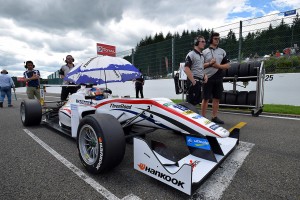 ヨーロピアンF3に参戦した笹原右京