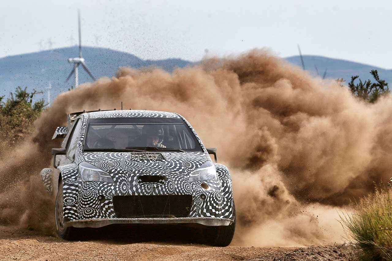TOYOTA GAZOO Racingが開発を進めるトヨタ・ヤリスWRC
