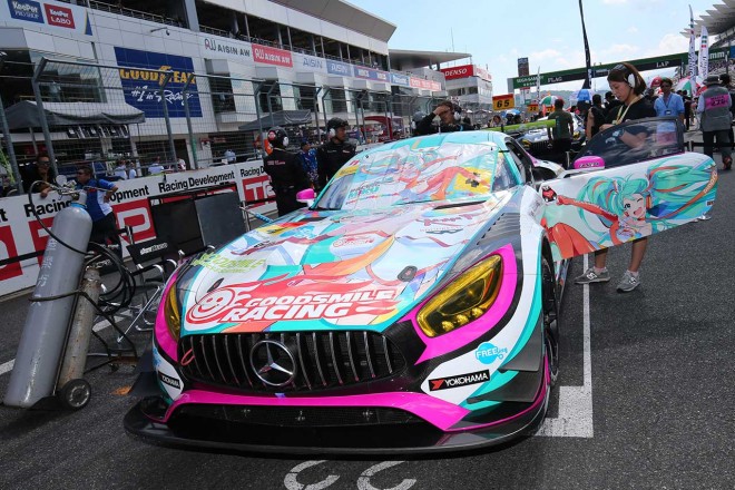 2016スーパーGT第5戦富士　グッドスマイル 初音ミク AMG