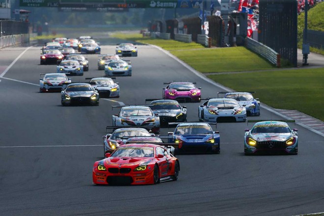 2016スーパーGT第5戦富士 GT300決勝スタート