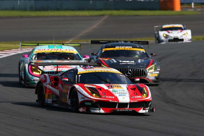 2016スーパーGT第5戦富士 JMS LMcorsa 488 GT3