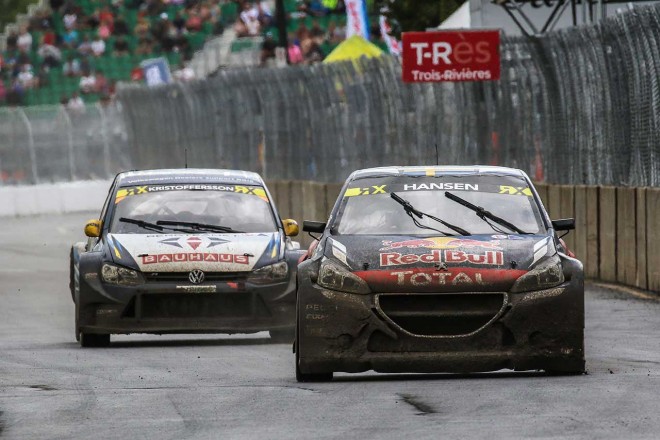 世界ラリークロス第7戦フランス ティミー・ハンセン（プジョー208WRX）