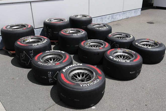 各チームに供給される“ソフトタイヤ”は2セットのみ