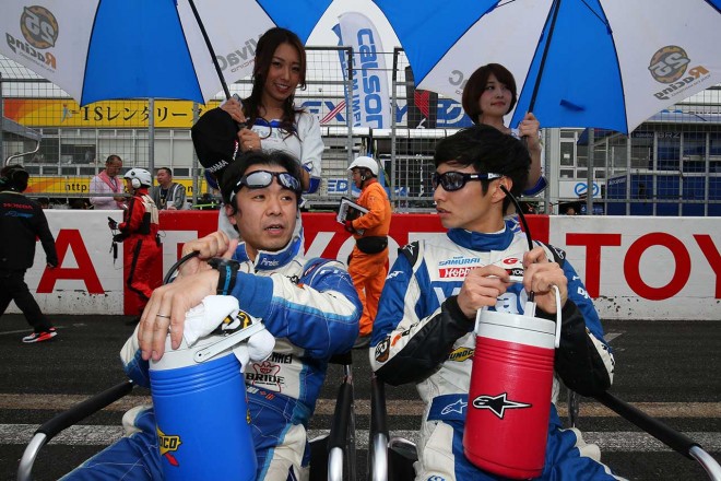 スーパーGT参戦車両のなかで「1番暑い」というマザーシャシーで戦う土屋武士と松井孝允（VivaC 86 MC）