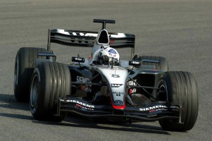 2003年に投入予定だったマクラーレンMP4-18。日の目を見ることなくお蔵入りに