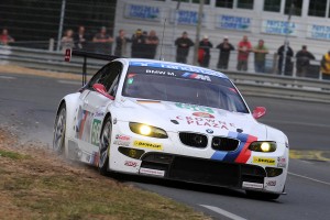 2011年のル・マンを走るBMW M3 GT3