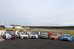 ラウジッツリンクで揃った各メーカーのクラス1規定車、GT3車。揃って走ればスーパーGTになる!?