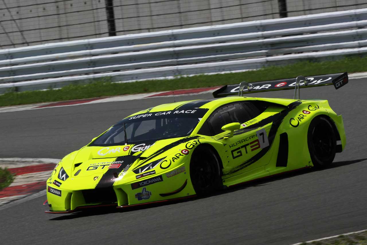 スーパーカーレース第4戦　クラス1優勝　CARGUY with Direction 108 Huracan GT3