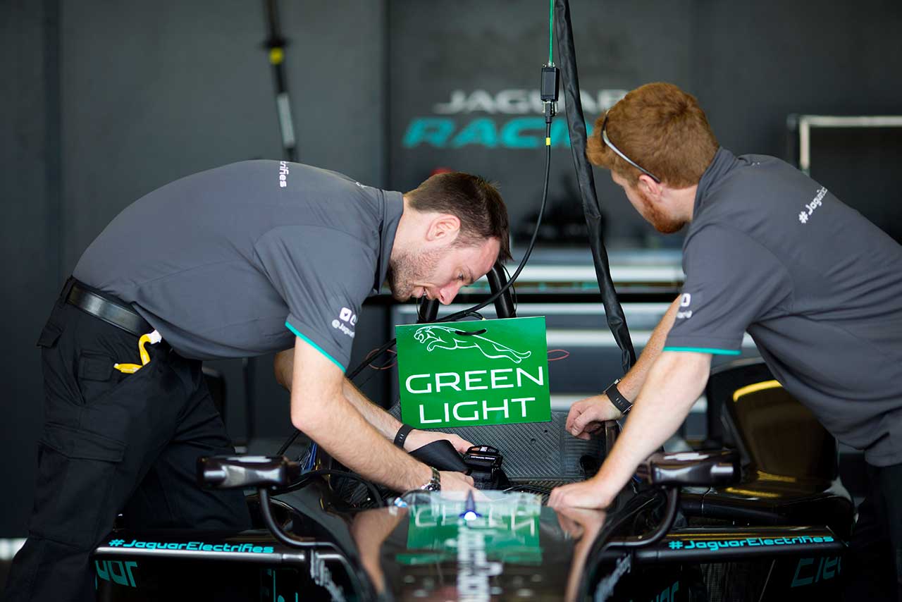 2016／17フォーミュラEプレシーズンテスト　ジャガー・フォーミュラEチーム