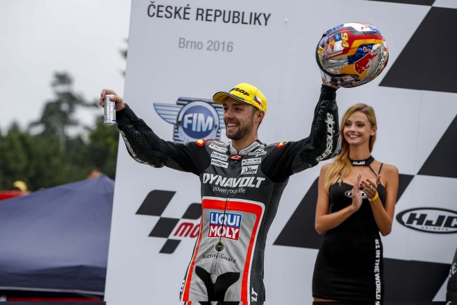 チェコGPで今季初優勝を飾ったジョナス・フォルガー