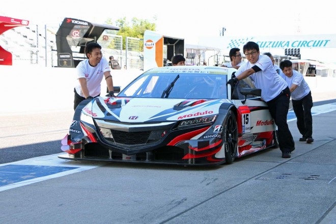 2016スーパーGT第6戦鈴鹿 ドラゴ モデューロ NSX CONCEPT-GT