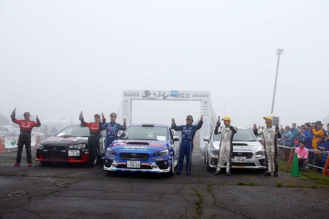 JRC第6戦は週末を通じて、あいにくの天気となった