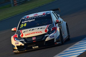 ホンダ・シビックを駆りWTCCデビュー戦に挑む道上龍