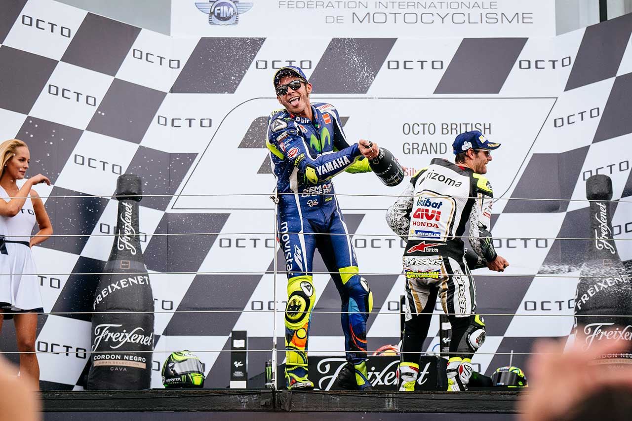 MotoGP第12戦イギリスGP　バレンティーノ・ロッシ