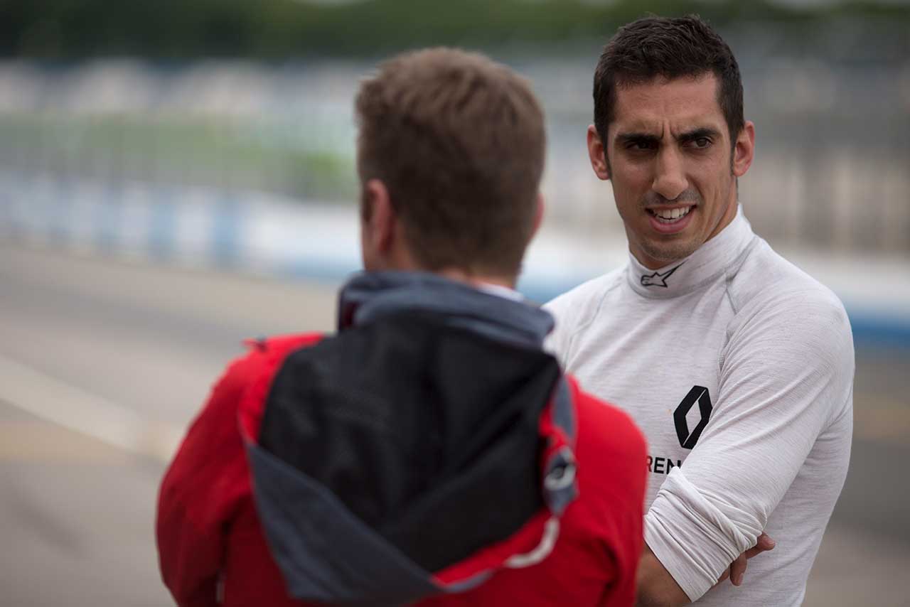 テスト最終日に最速タイムを記録したセバスチャン・ブエミ（ルノー・e.ダムス）