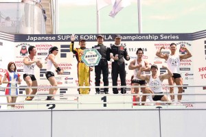 全日本F3第14戦 F3-N表彰式