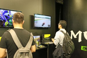 モンスター・エナジーブースの様子