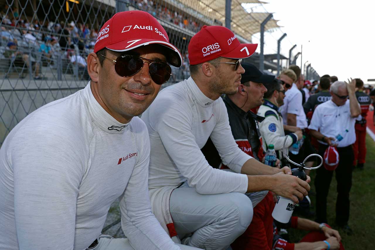 マルセル・ファスラー／アンドレ・ロッテラー／ブノワ・トレルイエ組7号車アウディR18