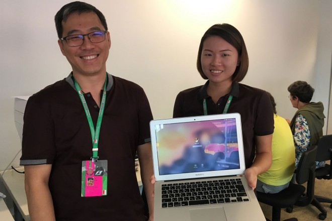 ホンダ八郷社長がアロンソを激励＠シンガポールGP現地情報