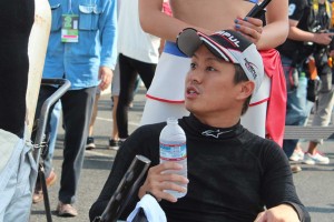 ミドルフォーミュラの経験が豊富な関口。第4戦では初優勝を飾っている