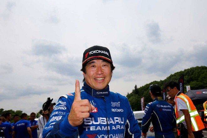 GRC最終戦にスポット参戦する新井敏弘