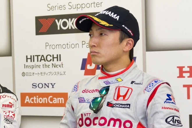 予選3番手の野尻智紀（DOCOMO TEAM DANDELION RACING）