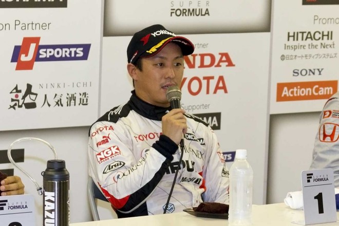 今季2度目のポールポジションを獲得した関口雄飛（ITOCHU ENEX TEAM IMPUL）