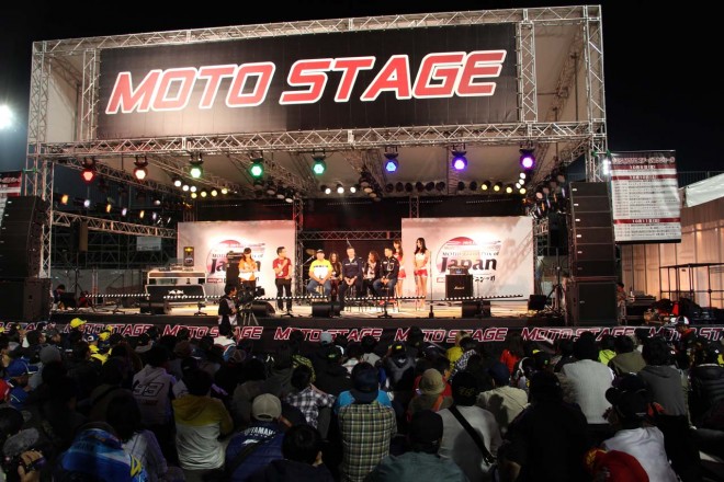 昨年のMOTOステージ前夜祭の様子