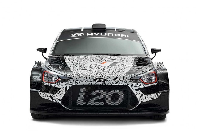 ヒュンダイがパリモーターショーで公開した新型i20 WRC