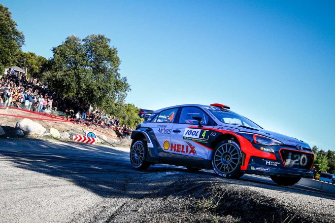 WRC第10戦ツール・ド・コルス ダニ・ソルド（ヒュンダイi20 WRC）