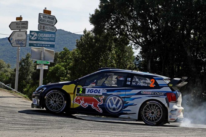 WRC第10戦ツール・ド・コルス ヤリ-マティ・ラトバラ（フォルクスワーゲン・ポロR WRC）