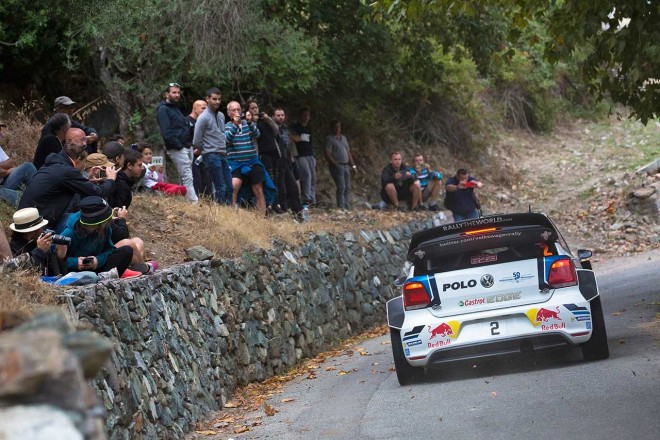 WRC第10戦ツール・ド・コルス ヤリ-マティ・ラトバラ（フォルクスワーゲン・ポロR WRC）