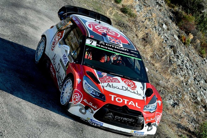 WRC第10戦ツール・ド・コルス クリス・ミーク（シトロエンDS3 WRC）