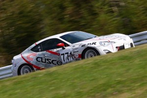 クラブマンシリーズの第7戦で優勝した菱井將文(CUSCO BS 86)