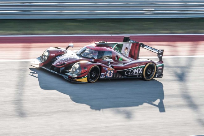 LMP2を戦う43号車リジェJSP2・ニッサン